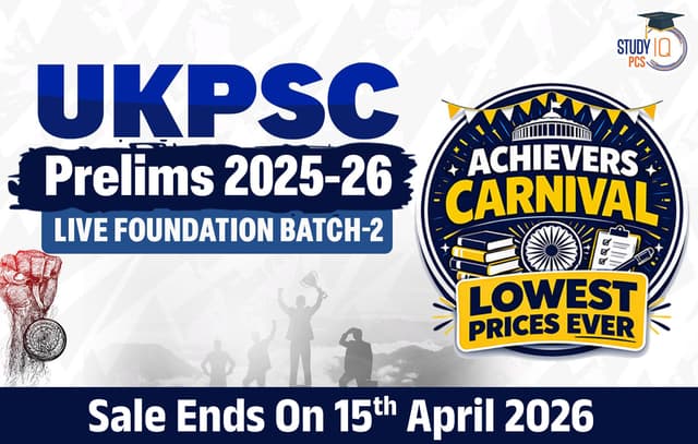 UKPSC Prelims 2025-26 Live Foundation Course-2