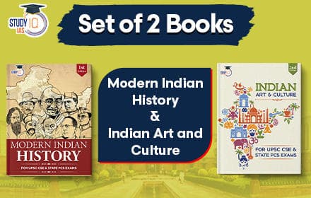 Set of two - Modern Indian History & Indian Art and Culture