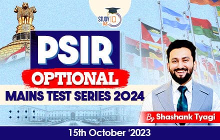 PSIR Optional Mains Test Series 2024