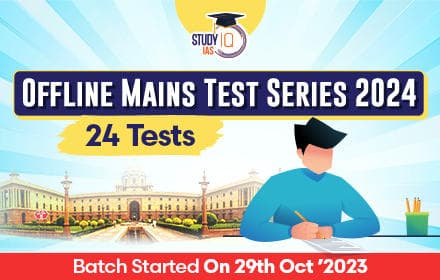 Offline Mains Test Series 2024
