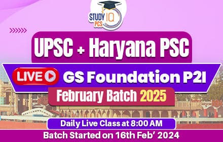 UPSC + HPSC Live GS Foundation 2025 P2I February Batch