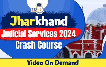 Jharkhand Judicial Services 2024 Crash Course