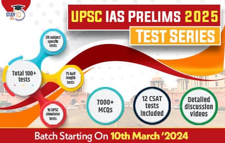 UPSC CSE Prelims 2025 Test Series