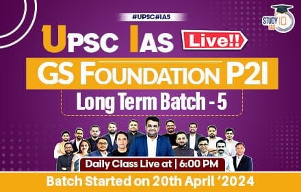 UPSC IAS Long Term P2I Foundation LIVE 2026 Batch 5