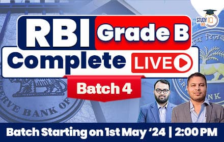RBI Grade B 2024 Complete Live Batch 4