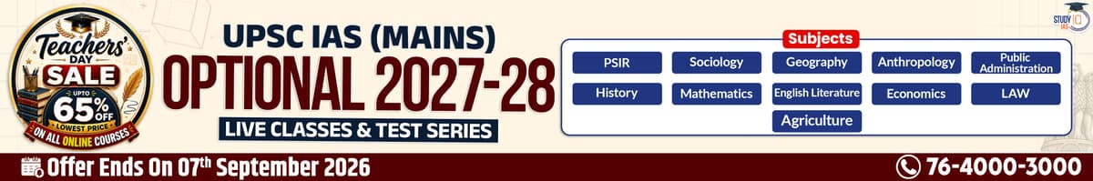 UPSC IAS (Mains) PSIR Optional Live 2027-28 (Comprehensive) August Batch 3 By Shashank Tyagi