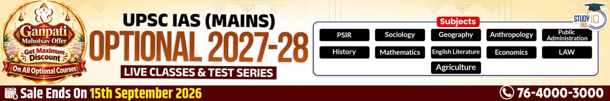 UPSC IAS (Mains) PSIR Optional Live 2027-28 (Comprehensive) September Batch By Shashank Tyagi