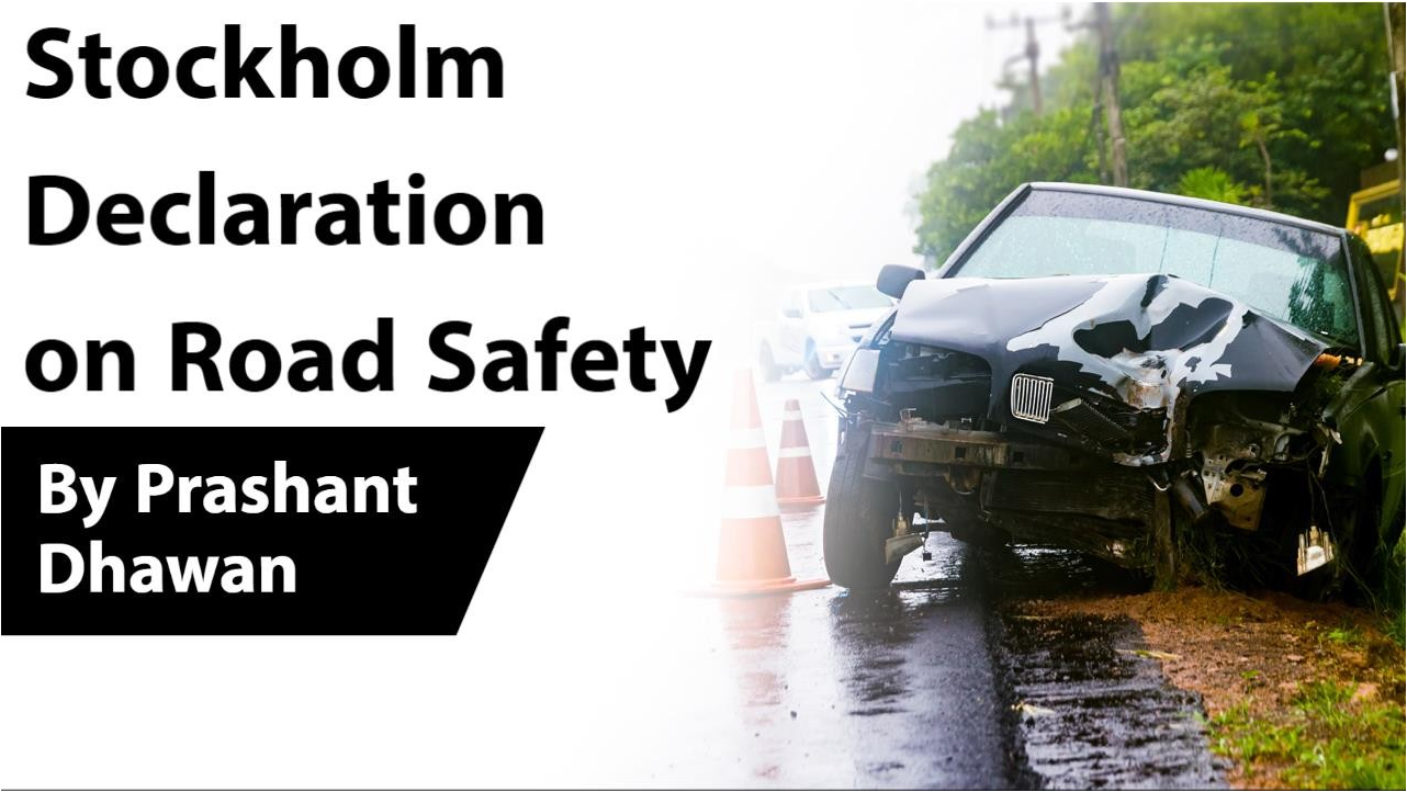 Road Declarations Example Stockholm Declaration On Road Safety – Free PDF Download