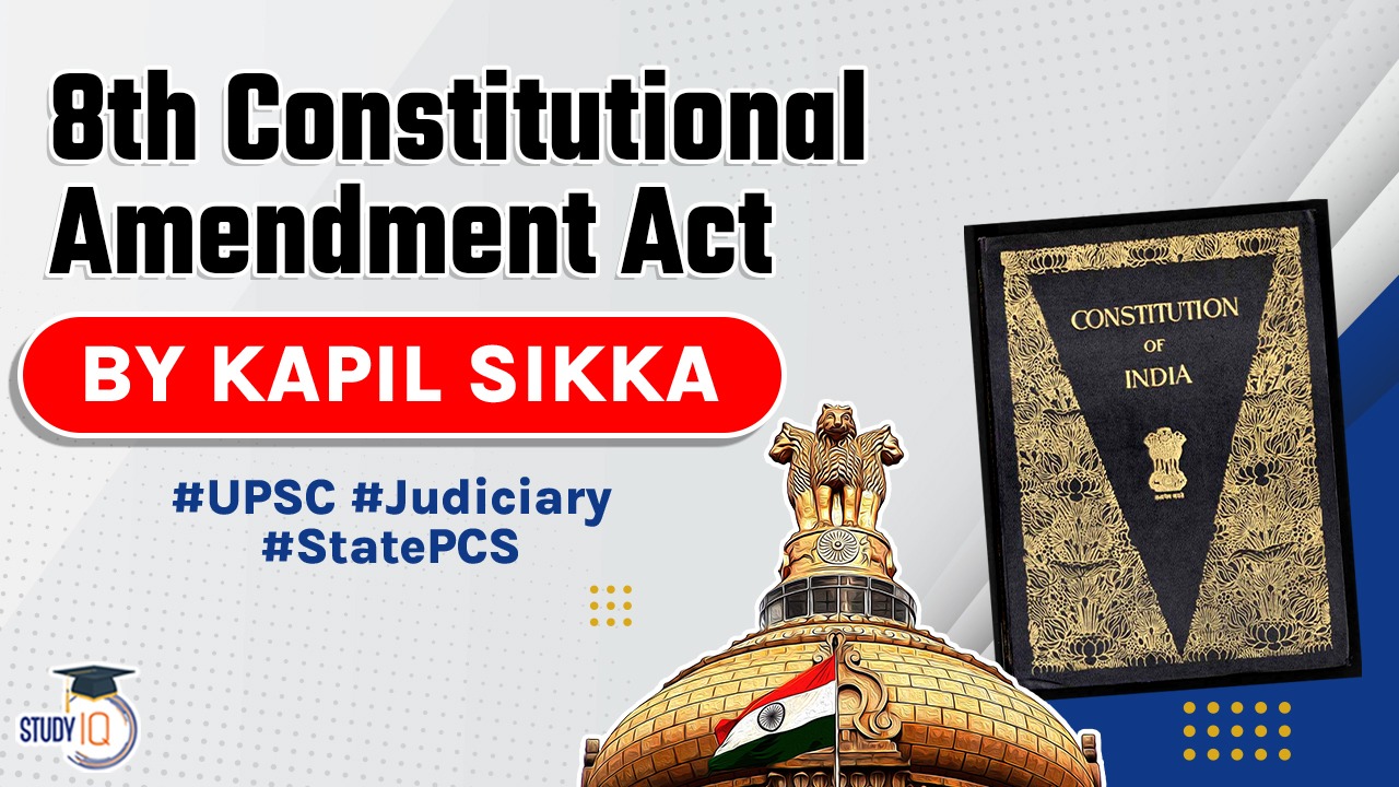 Eighth Constitutional Amendment Act 1959 – Indian Polity – Free PDF ...