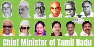 Chief Ministers of Tamilnadu