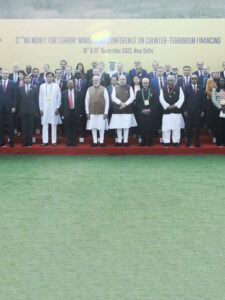 Ministry of Home Affairs, Government of India is organising the 3rd Ministerial ‘No Money for Terror’ Conference on 18th and 19th of November in New Delhi.