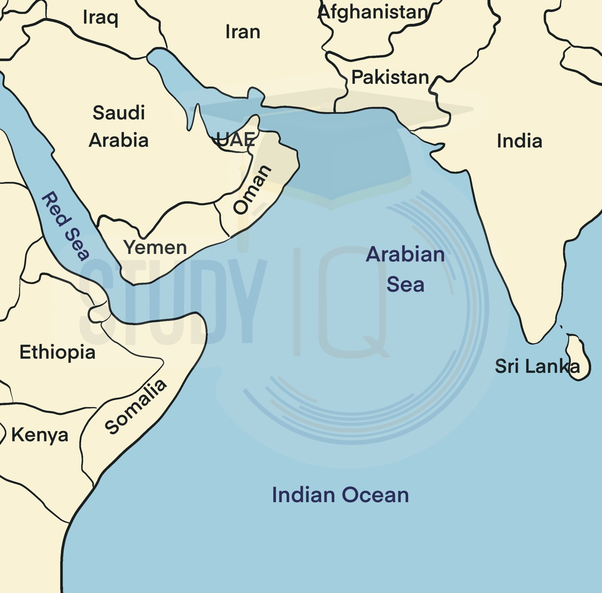Arabian Sea Map Location Countries Image 20230128 153102 659 2048x2018 