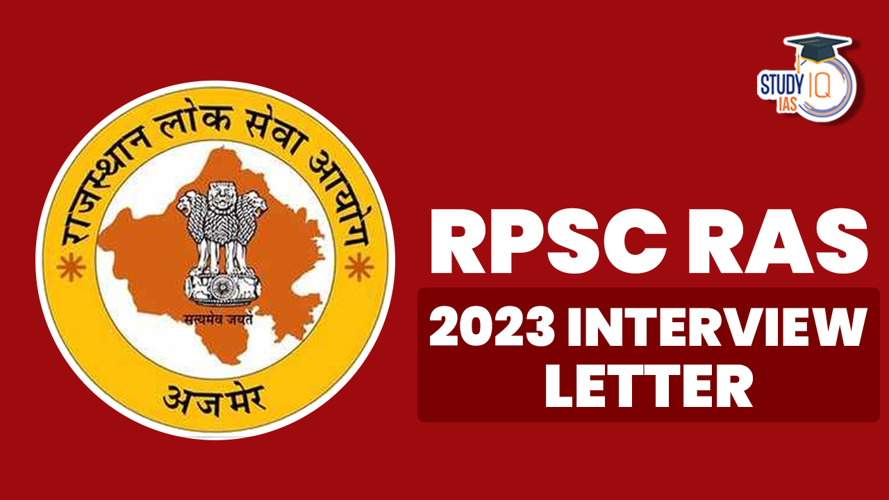 RPSC RAS 2023 Interview Letter