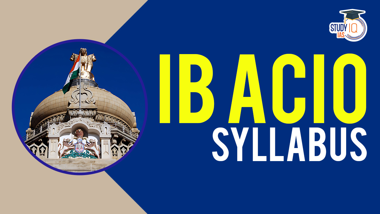 IB ACIO Syllabus