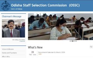 OSSC Exam Calendar March 2025: Download Post Wise Exam Schedule