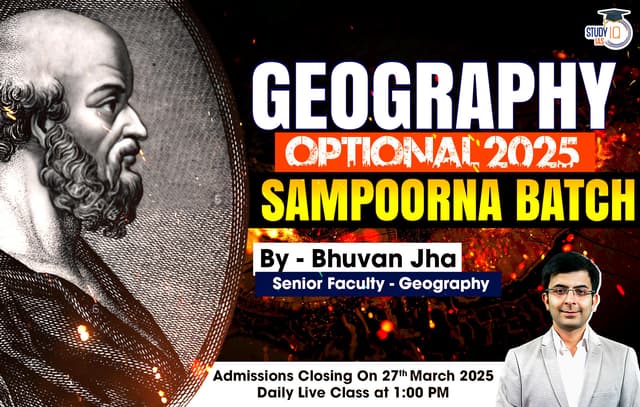 Geography Optional 27 march