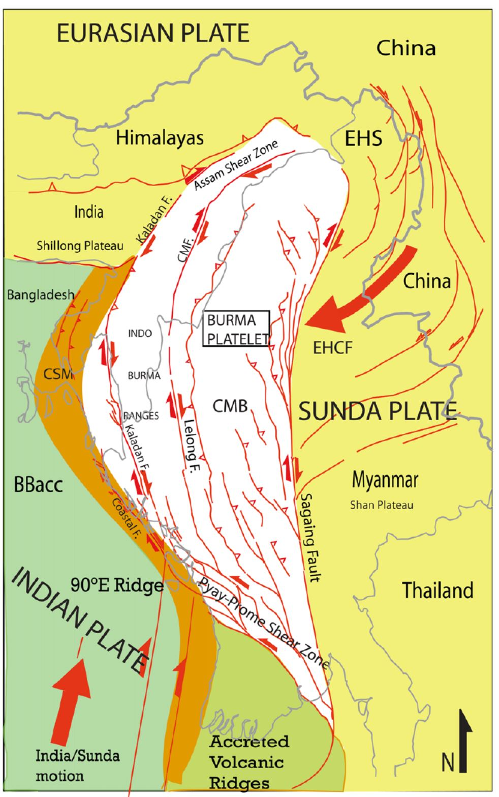 earthquake in Myanmar