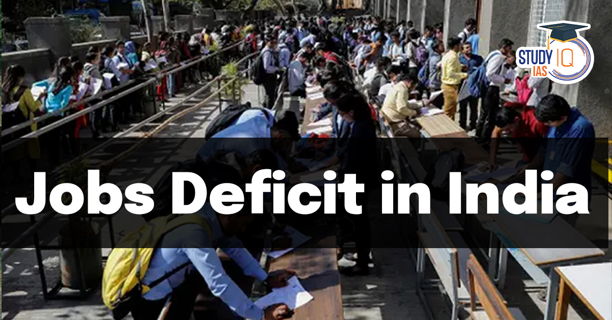 Job Deficit in India