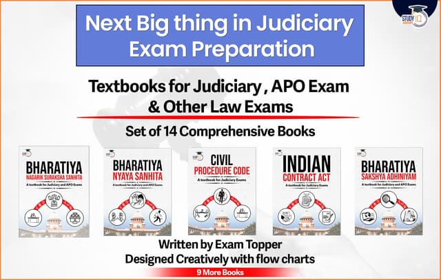 Judiciary Books Set of 14