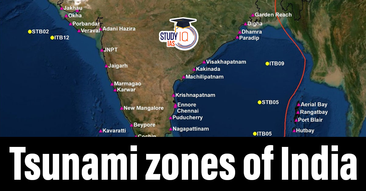 Tsunami Zones of India