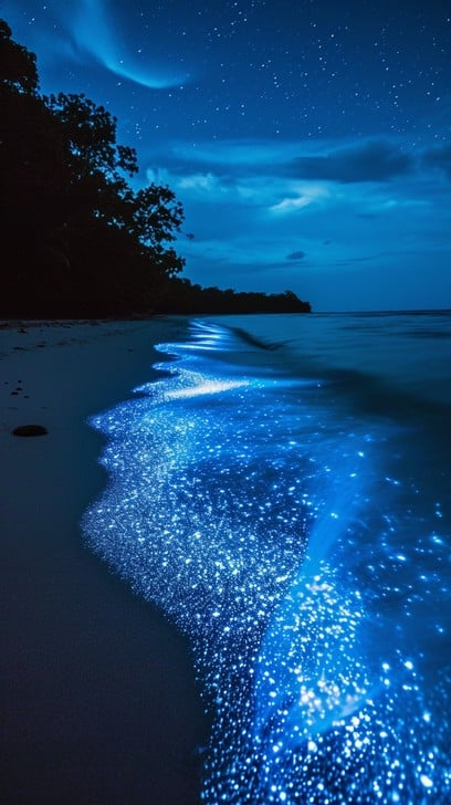 Bioluminescent Beaches - Kavaru