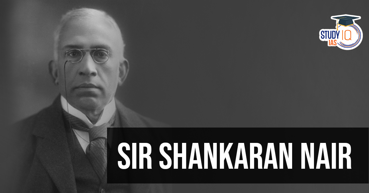 Sir Shankaran Nair