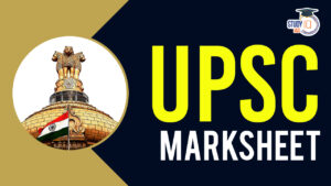 UPSC Marks 2025