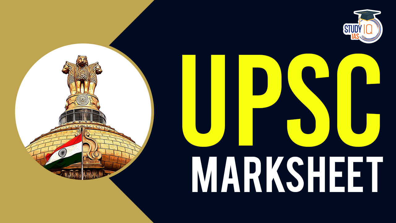 UPSC Marks 2025