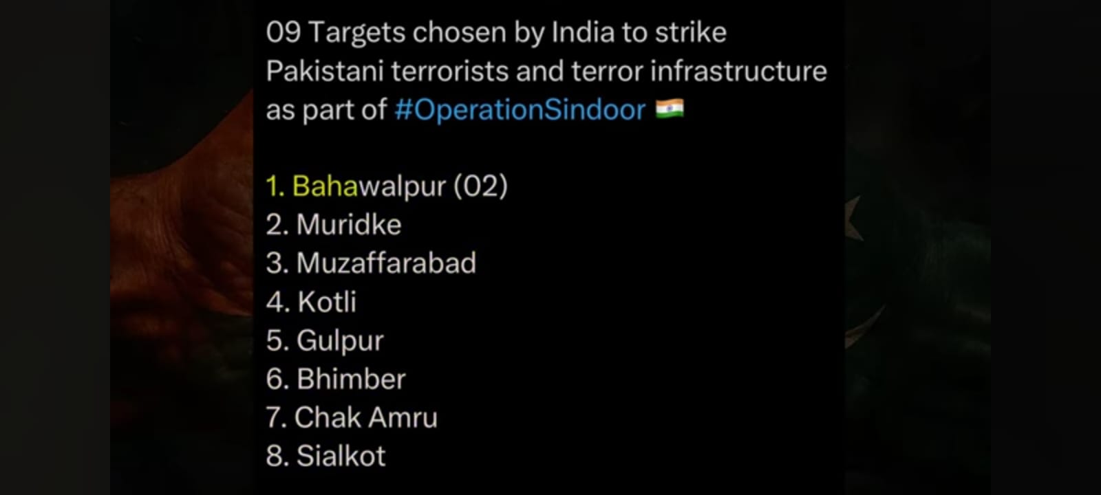 OPERATION SINDOOR Targets 9 Pakistani Terror Sites_5.1