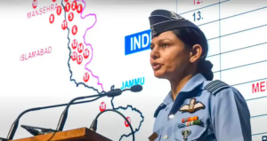 Who is Wing Commander Vyomika Singh