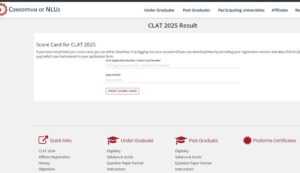 CLAT Result 2025