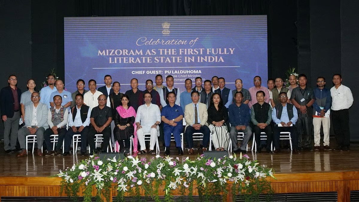 Mizoram Becomes the First Fully Literate State in India
