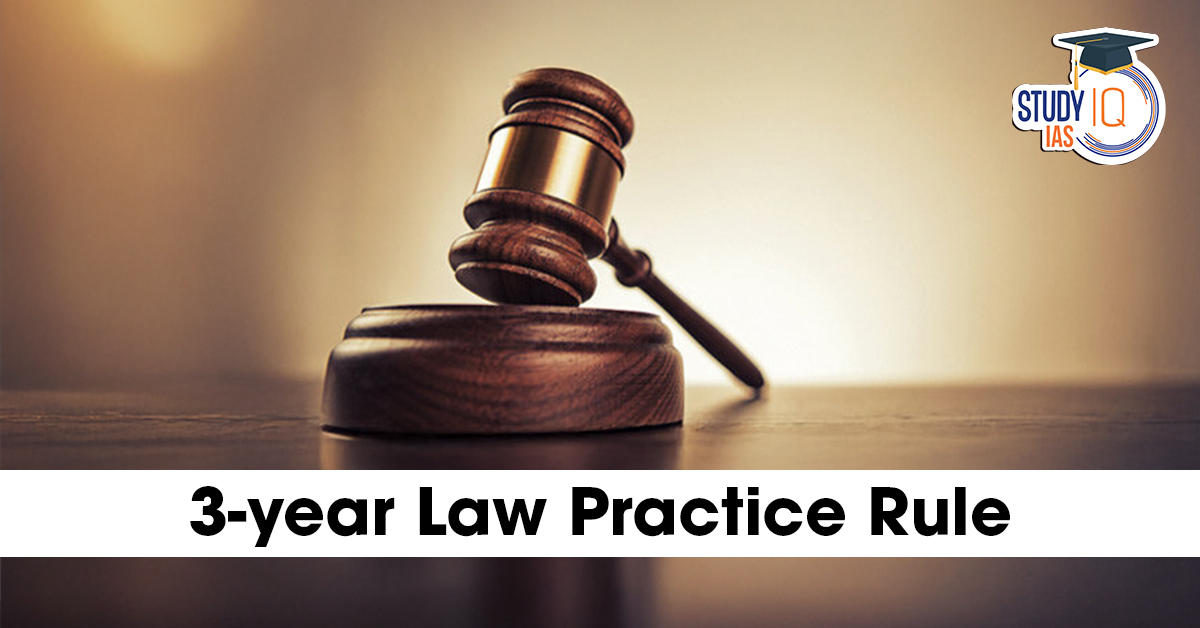 3 Year Practice Rule