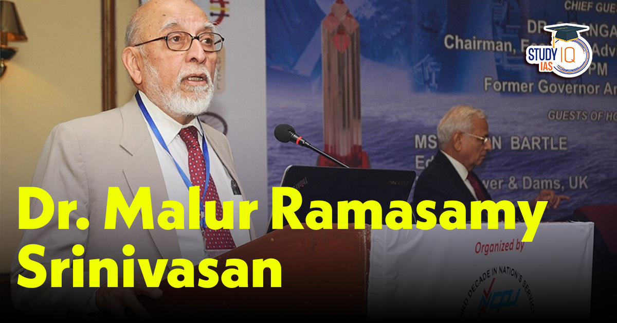 MR Srinivasan biography