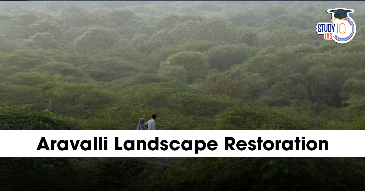 Aravalli Landscape Restoration