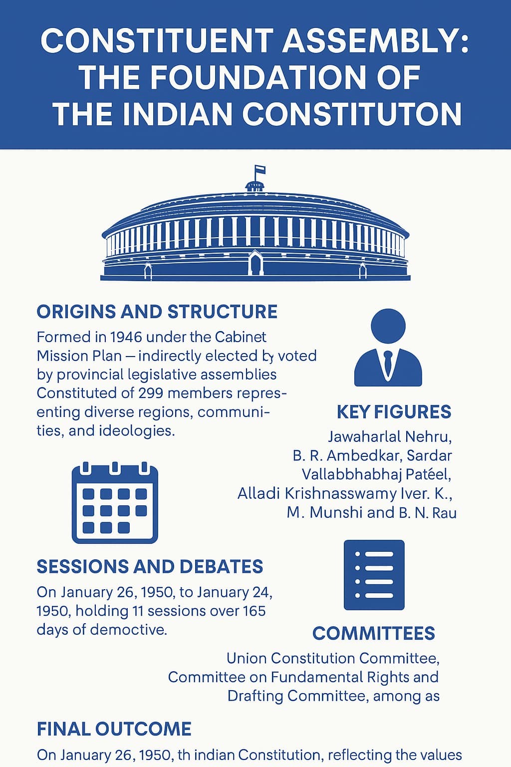 foundation of indian constitution