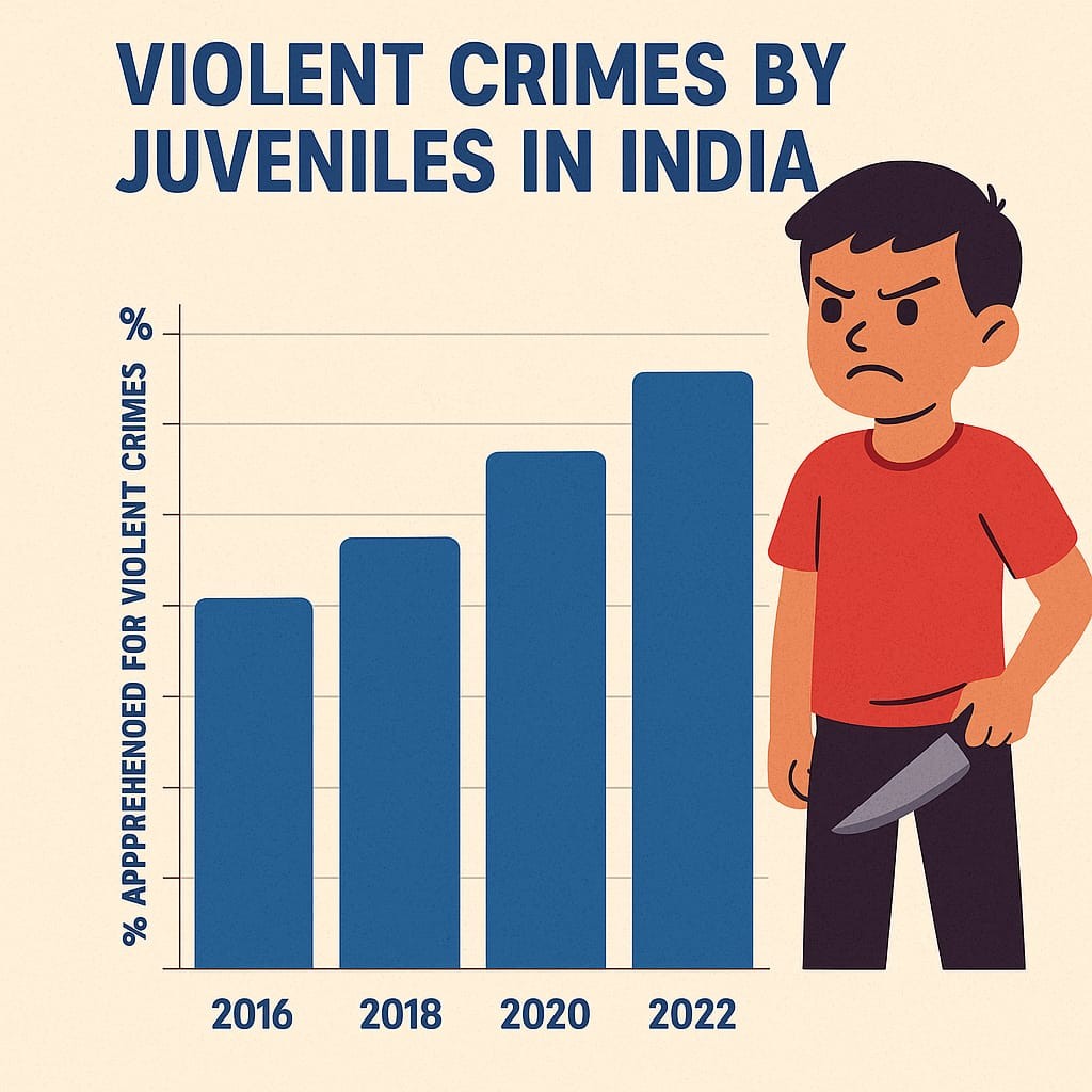 Violent Juvenile Crimes in India