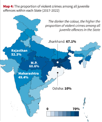 Reasons Behind the Rise in Juvenile Crime in India