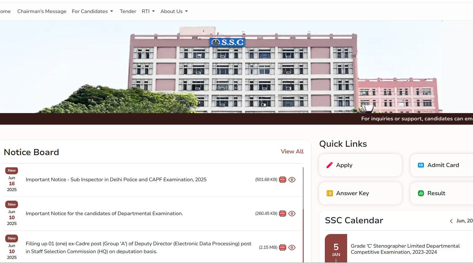 SSC GD Cut Off 2025