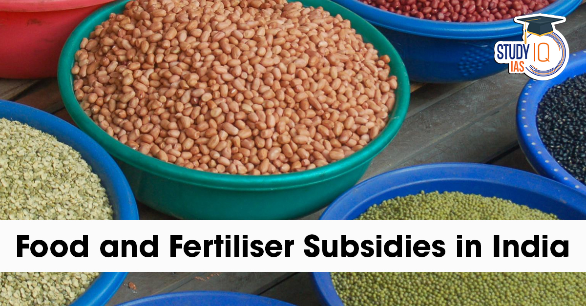Food and Fertiliser Subsidies in India