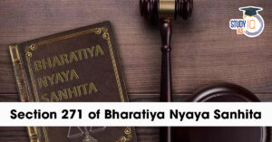 Section 271 of Bharatiya Nyaya Sanhita