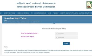 TNPSC Group 4 Admit Card 2025