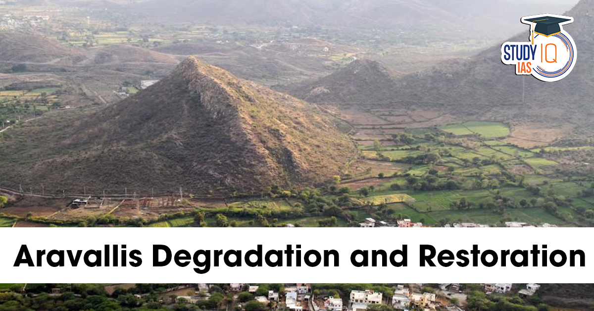 Aravallis Degradation and Restoration