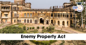Enemy Property Act in India