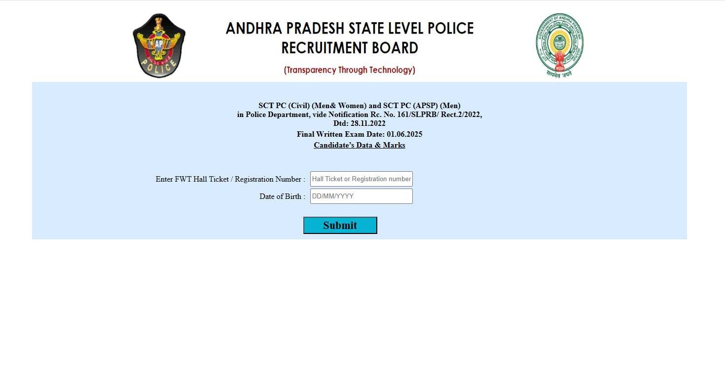 AP Police Constable Result 2025