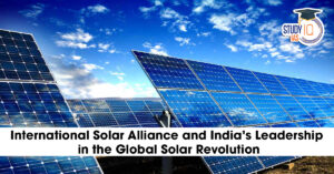 India and International Solar Alliance