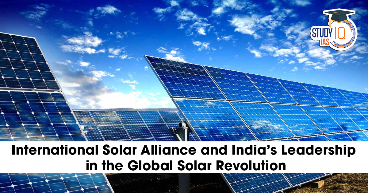 India and International Solar Alliance