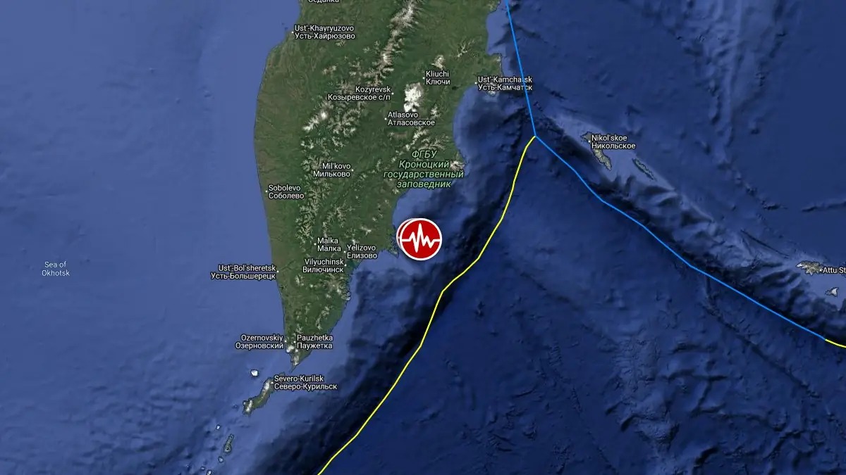 Kamchatka Earthquakes 2025