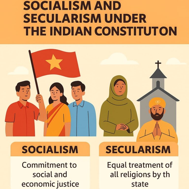 Socialism and Secularism: The Soul of the Indian Constitution