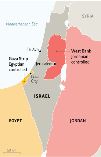 Palestine’s location